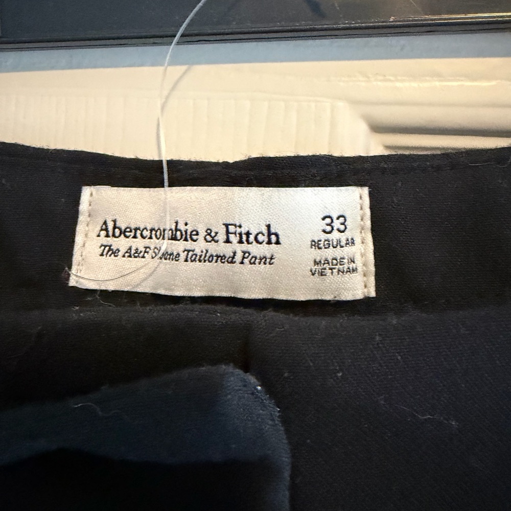 Abercrombie Sloane Tailored Wide Leg Pant - Picture 3 of 3